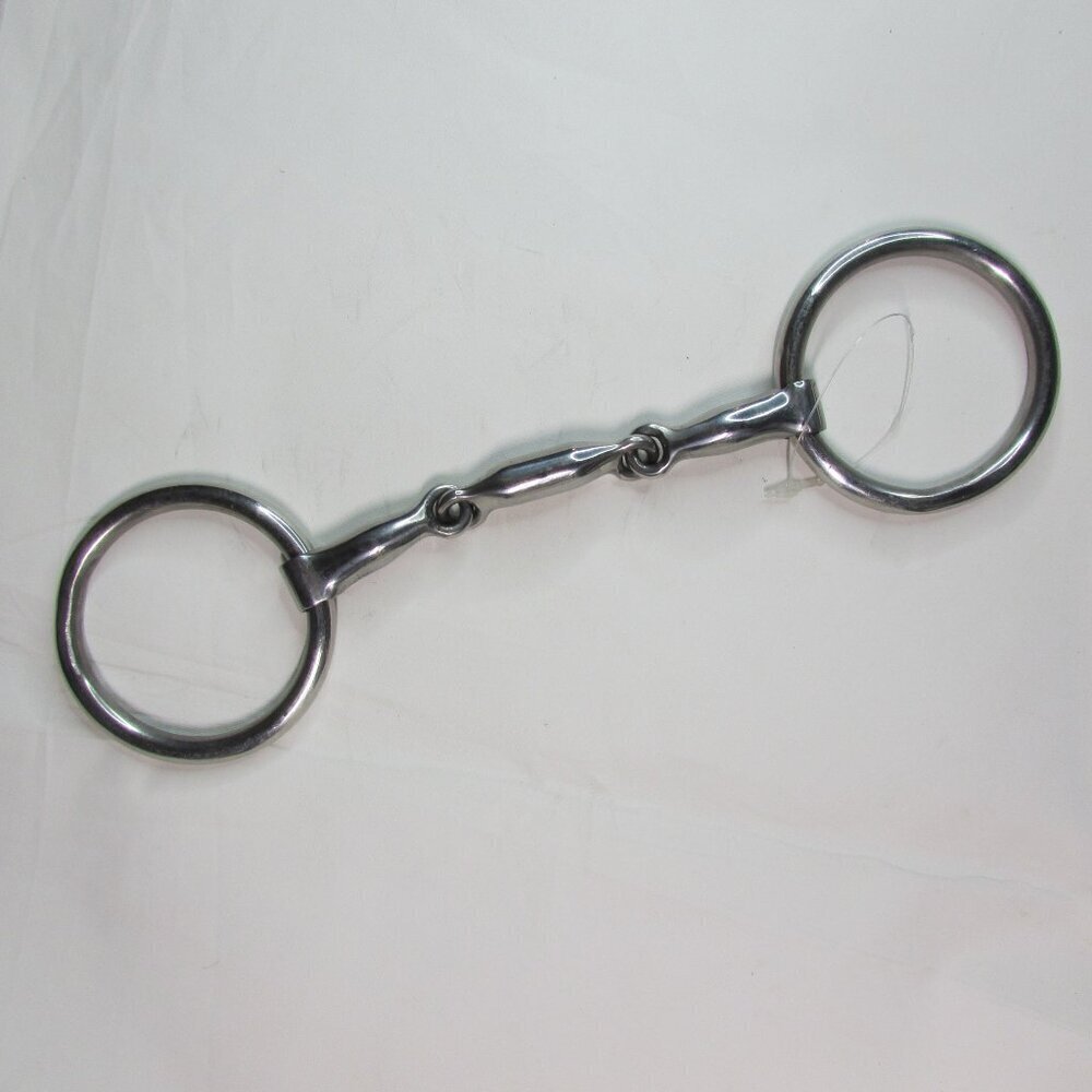 Professional's Choice O Ring Three Piece Snaffle Bit PCB-97A - Picture 3 of 4